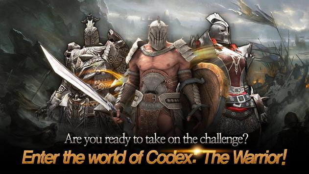 Codex: The Warrior APK banner