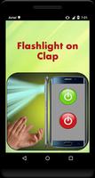 Flash Light on Clap Affiche