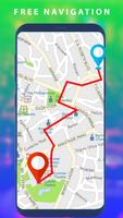 GPS Route Finder, Maps, Navigation & Directions Affiche