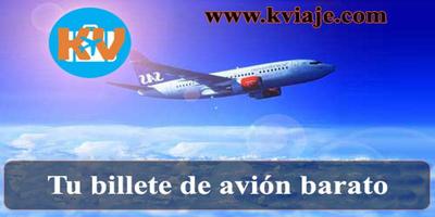 برنامه‌نما Kviaje: Billetes de avión عکس از صفحه