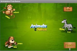 Animals and Babies for Kids পোস্টার