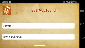 MathWebSearch screenshot 1