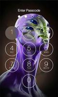 Alien UFO Lock Screen Affiche