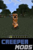 Creeper MODS For MCPocketE Affiche