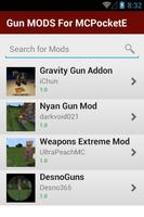 برنامه‌نما Gun MODS For MCPocketE عکس از صفحه