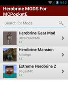 Herobrine MODS For MCPocketE screenshot 1