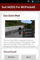 Suit MODS For MCPocketE Ekran Görüntüsü 2