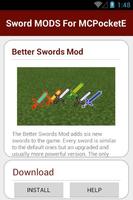 Sword MODS For MCPocketE capture d'écran 2