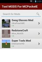 Tool MODS For MCPocketE اسکرین شاٹ 1