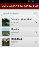 Vehicle MODS For MCPocketE syot layar 1