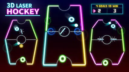 Скачать Лазерный хоккей 3D - Laser Hockey APK