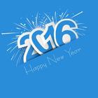 New Year Wishes 2017-icoon