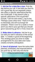 21 Dating Tips For Men تصوير الشاشة 1