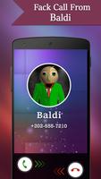 Fack Call From Baldi Prank Poster