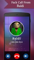 Fack Call From Baldi Prank screenshot 1