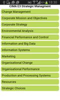 CIMA E3 Strategic Management Ekran Görüntüsü 1