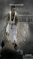 Keypad lock screen for Kyrie Irving capture d'écran 3