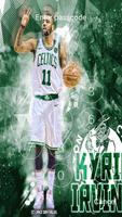 Keypad lock screen for Kyrie Irving Affiche