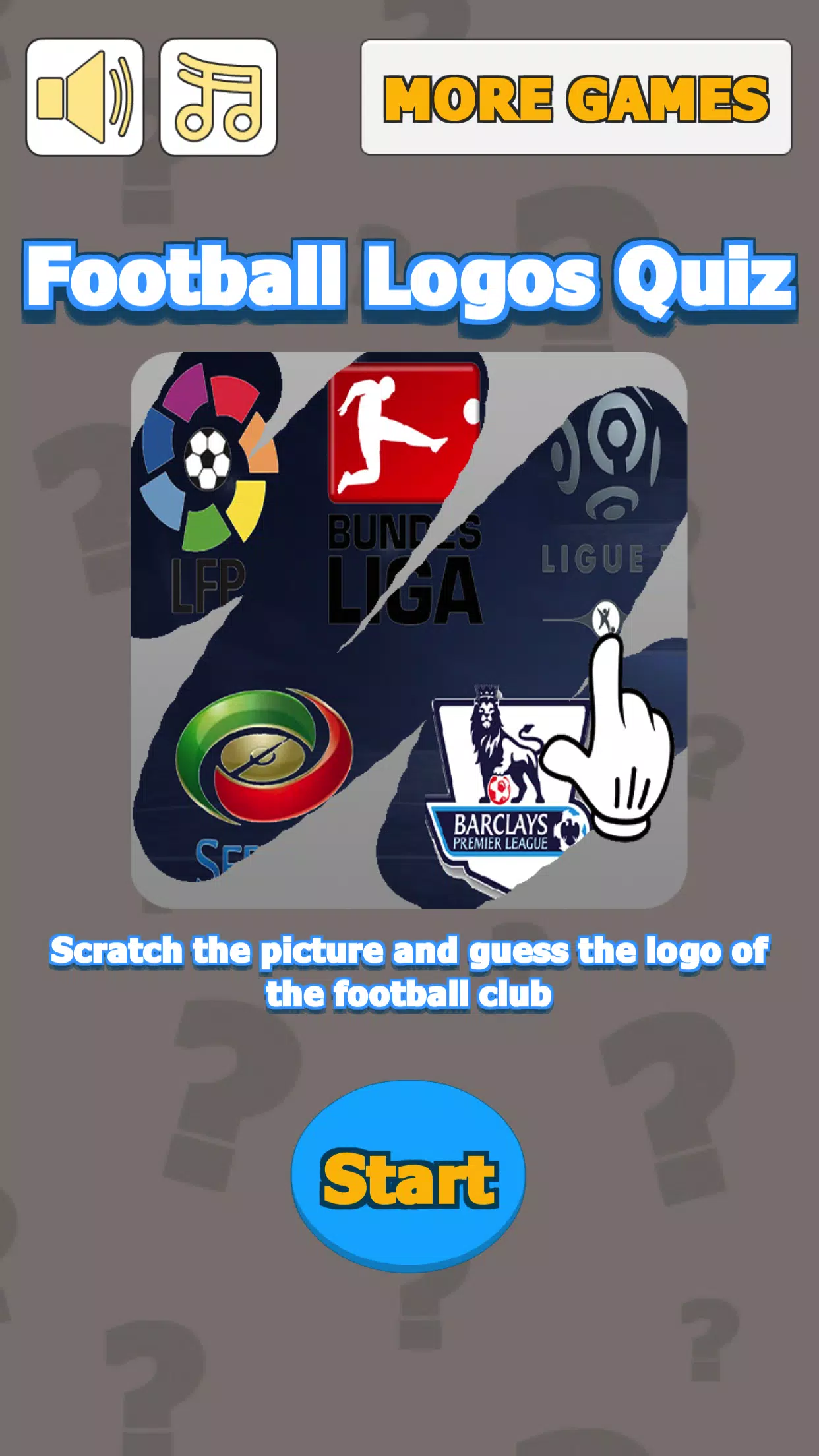 Scratch football club logo quiz - Guess the football club logos