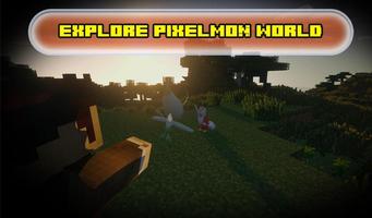 Pocket craft : pixelmon MCPE পোস্টার