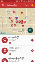Yangon Bus Service Offline Plakat