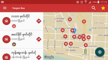 Yangon Bus Service Offline imagem de tela 1