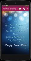 2018 New Year Wishes Cards imagem de tela 2