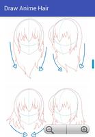 Draw Anime Hair โปสเตอร์
