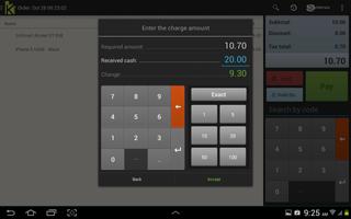 Kashin cloud based tablet POS screenshot 3