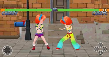 School Girls Fighting 3D capture d'écran 3