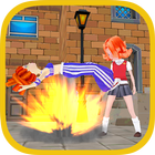 School Girls Fighting HD icon