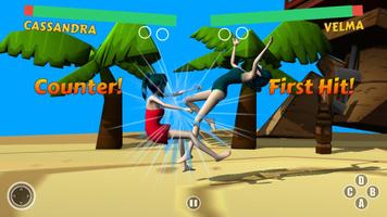 Bikini Girl Fighting Game скриншот 1