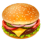 Burger Coo-King: A Fun Restaurant Chef Game icône