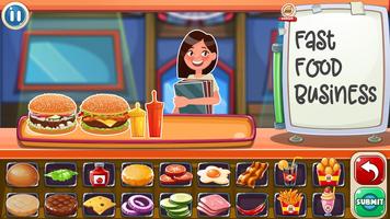 Burger Coo-King: A Fun Restaurant Chef Game capture d'écran 2