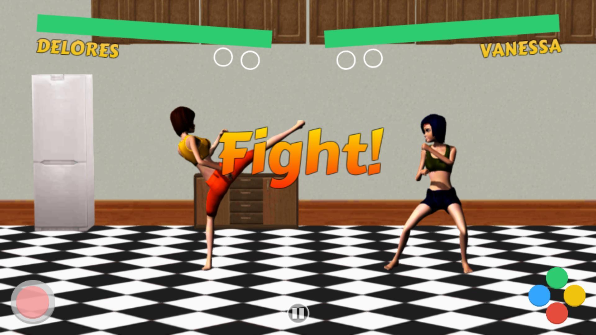 Ласт девочка. Girls Fight game.