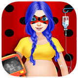 Ladybug Pregnant Games icône
