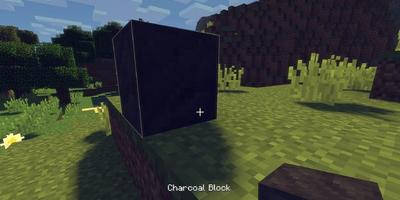 A Block of Charcoal Mod for MCPE capture d'écran 2