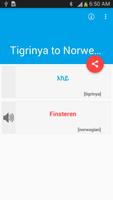 Tigrinya Norwegian Dictionary captura de pantalla 2