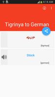 German Tigrinya Dictionary capture d'écran 3
