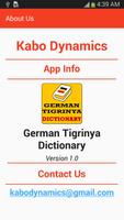 German Tigrinya Dictionary capture d'écran 1