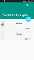 Swedish Tigrinya Dictionary capture d'écran 2