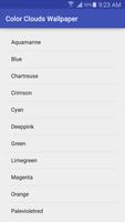 Color Clouds Live Wallpaper পোস্টার