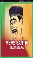 Meme Santri Nusantara plakat