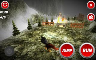 Roosters 3D Simulation capture d'écran 3