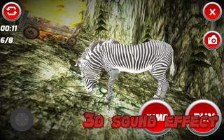 Zebra 3D Simulation Affiche