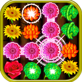 flower match 3 圖標