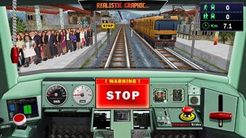 Train Driving Simulator 2016 اسکرین شاٹ 2