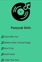 Pussycat Dolls Lyrics Top Hits Plakat