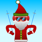 Santa Skiing adventure icono