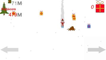 Santa Skiing adventure captura de pantalla 2